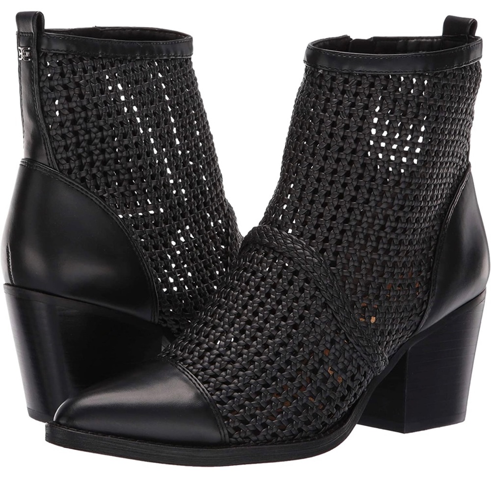 Sam Edelman Women's Black Elita Fashion Boot 9.5